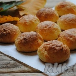 Творожные пончики в духовке