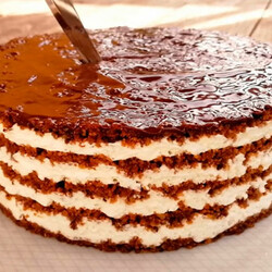 Вкуснейший торт без выпечки «Тающая Загадка».