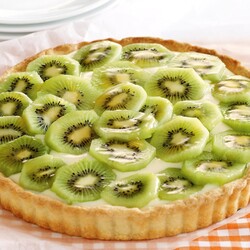 Пирог "Киви под снегом"