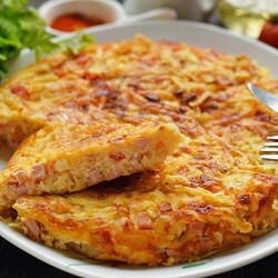 Лепёшка с мягким творожком