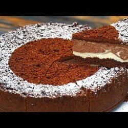 Королевская шоколадная ватрушка