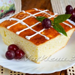 Запеканка с овсяными хлопьями