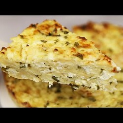 Творожно-сырный пирог из лаваша