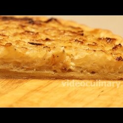 Французский луковый пирог