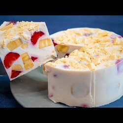 Творожно-сметанный десерт