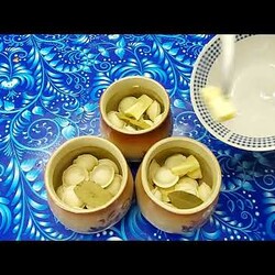 Пельмени в горшочках в духовке