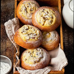 Домашние ватрушки с творогом