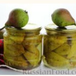 Рецепт: Груши в сахарном сиропе (на зиму) на RussianFood.com