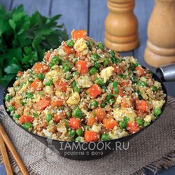 Рис из цветной капусты — рецепт с фото