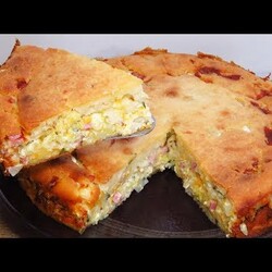 Заливной ЛЕНИВЫЙ КАПУСТНЫЙ ПИРОГ! Улетает со стола сразу СЪЕЛИ ВСЕ и хотят еще! Люда Изи Кук!