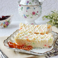 Творожно-рисовая запеканка в микроволновке — рецепт с фото