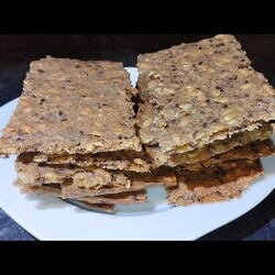 Хлібці Житні Хрумкі та Смачні Хлібці Легкий РЕЦЕПТ Смачних Снеків.