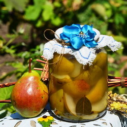 1, Маринованные груши на зиму - Пошаговый рецепт с фото |  Консервирование