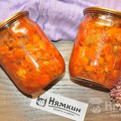Салат из кабачков с сардиной в масле на зиму — рецепт с фото пошагово