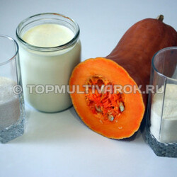 Тыквенная каша с манкой в мультиварке - пошаговый фото-рецепт