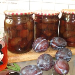 1, Маринованные сливы