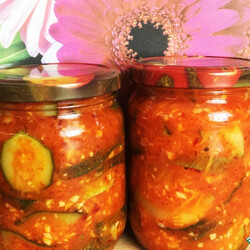 Кабачки и цуккини на зиму по-украински