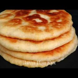 Пышные ЛЕПЕШКИ НА КЕФИРЕ быстро к завтраку или к обеду