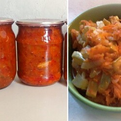 Салат на зиму "Кабачки з сардиною". Закриваю вже третій рік по три порції! | Сім’я і дім