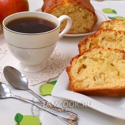 Манник с яблоками на кефире — рецепт с фото