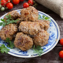 Котлеты с картошкой