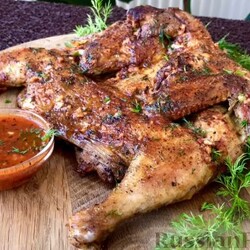 Рецепт: Цыпленок табака (тапака) на RussianFood.com