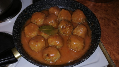 Тефтели с рисом. Вкусно!!!