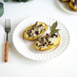 Лодочки из картофеля с печенью рецепт с фото: | Меню недели