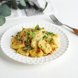 Ньеки Карбонара: рецепт с фото | Меню недели