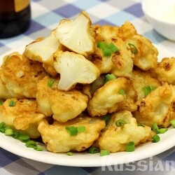 Цветная капуста в кляре