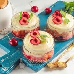 Трайфл с заварным кремом — рецепт с фото