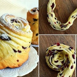 праздничный краффин с творогом — аналог пасхального кулича