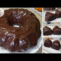 Шоколадный пирог на кипятке