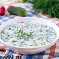 Чалоп — окрошка по-узбекски | Меню недели