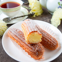 Эклеры с кремом из пломбира