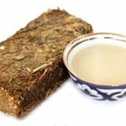 Прессованный плиточный калмыцкий чай Джомба