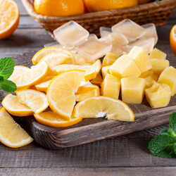 Как заморозить лимоны