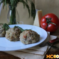 Котлеты с помидорами и сыром в духовке – рецепт приготовления с фото