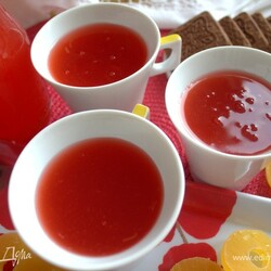 Как приготовить Кисель из ревеня с клубникой