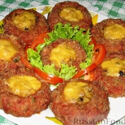 Рецепт: Мясные гнезда на RussianFood.com