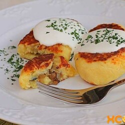 Картофельные зразы с грибами – пошаговый рецепт с фото