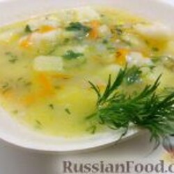 Рецепт: Суп картофельный с клецками на RussianFood.com
