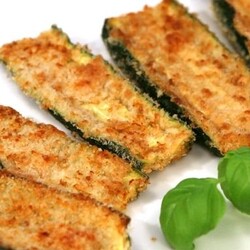 Кабачки в кляре в духовке