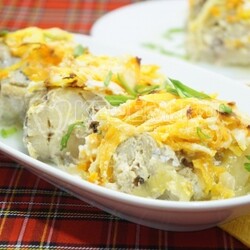 Минтай в духовке