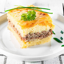 Картофельная запеканка с фаршем пошаговый рецепт с фото