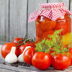 Помидоры с лимонной кислотой