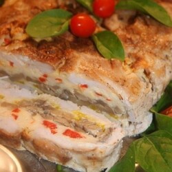 Куриный пирог без теста