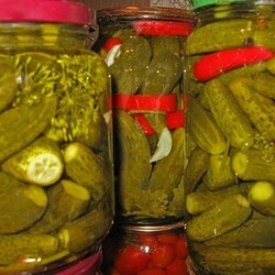 Огурцы как малосольные на зиму ( без уксуса)