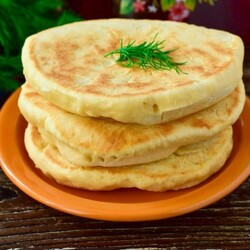 Быстрые лепешки на сковороде