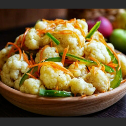 Маринованная цветная капуста по-корейски